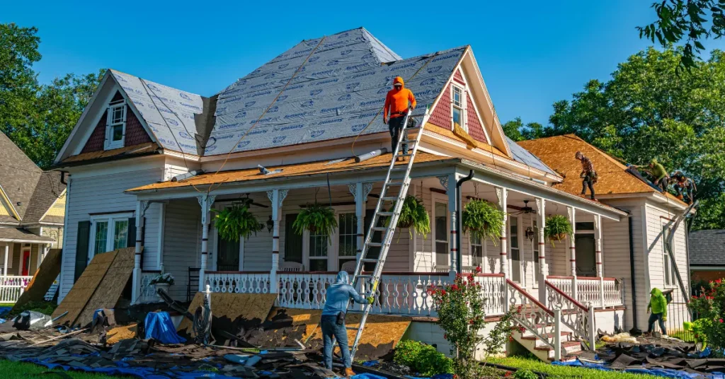 Roofing Work On Going